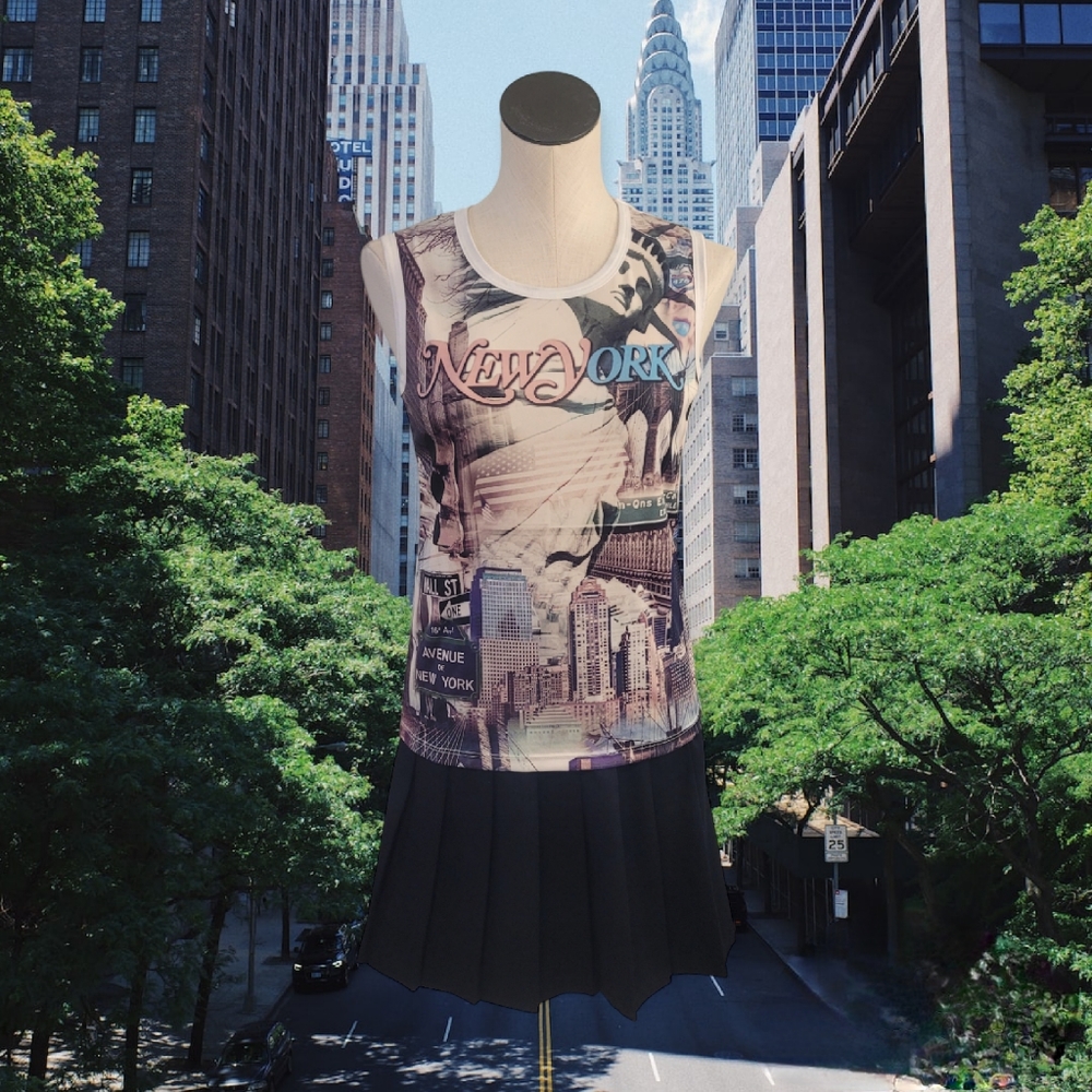 Y2K New York Tank Top